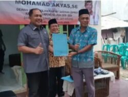 M.Akyas Ajak Masyarakat Ciptakan Situasi Aman, Nyaman dan Kondusif