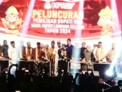 Anggota DPRD Lampung Selatan Hadiri Peluncuran Maskot dan Jinglei Pilkada 2024