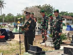 Penghormatan Terakhir, Kodim 0421/Lamsel Gelar Upacara Pemakaman Militer Alm Sertu (Purn) Sukatno