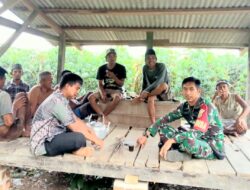 Pererat Keakraban dan Jalin Tali Silaturahmi, Babinsa Komsos Bersama Warga Binaan