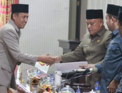 DPRD Lamsel Gelar Rapat Paripurna Tandatangan Nota Kesepakatan KUPA-PPAS TA 2024