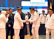 Usai Dilantik Presiden, Radityo Egi Pratama-M. Syaiful Anwar Ikuti Proses Sertijab Kepala Daerah di Provinsi Lampung