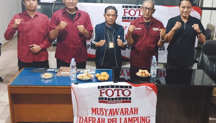 Aklamasi Musda dan Rakerja Tetapkan Juniardi Sebagai Ketua PFI Lampung periode 2026-2029