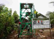 Pedestal Dibangun, Fondasi Kuat untuk Aliran Kehidupan di Gunung Sari