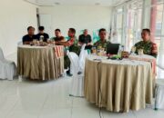 Koramil 421-06/Natar Ikuti Vicon Wapang TNI dalam Rangka Percepatan Pembangunan Gerai Pergudangan KDKMP