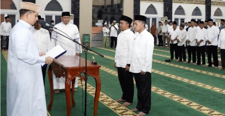 Egi Lantik Ketua Baru Baznas Lampung Selatan, Titip Pesan Integritas Kelola Zakat Umat