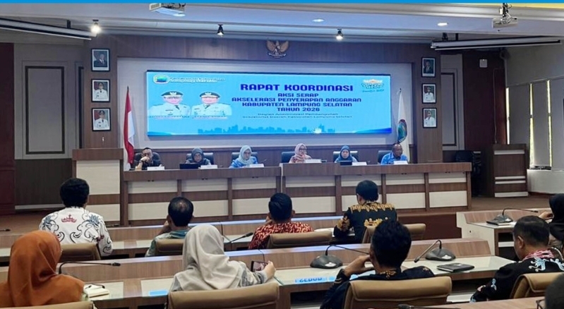 Pemkab Lampung Selatan Dorong Percepatan Serapan Anggaran 2026, Perangkat Daerah Wajib Disiplin Lapor di SI ABANG