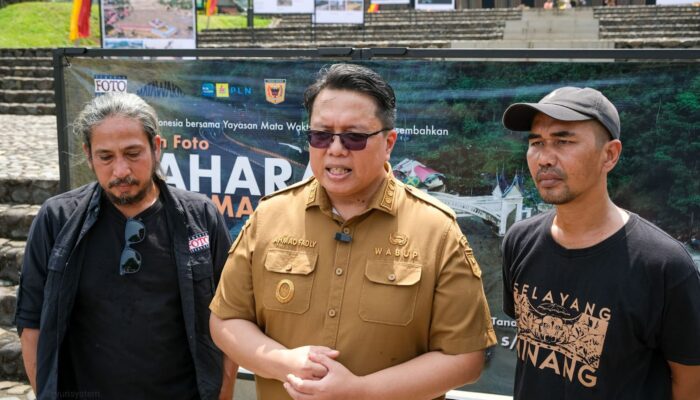 Wabup Tanah Datar Buka Pameran Prahara Pulau Emas, Ajak Masyarakat Belajar dari Tragedi Bencana